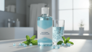 Whitening Mundspülung für die Mundhygiene